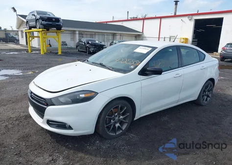 2014 Dodge Dart Sxt из США, поврежденный, VIN 1C3CDFBB3ED775884
